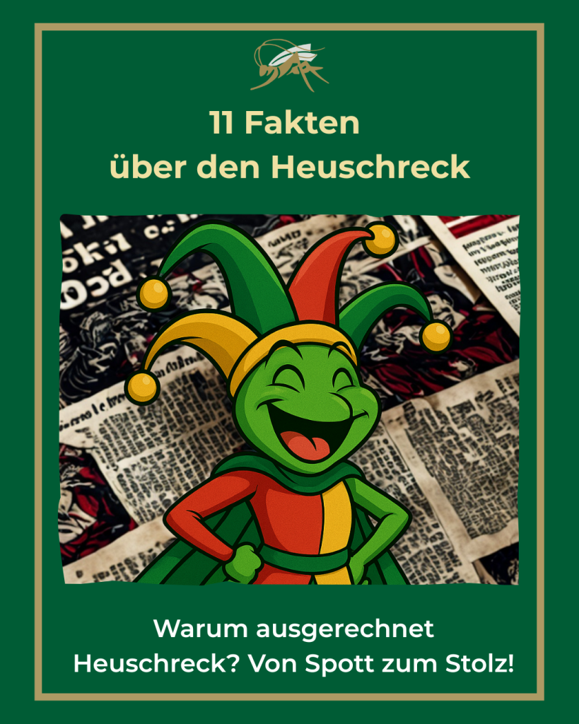 11 Fakten: Warum ausgerechnet Heuschreck?