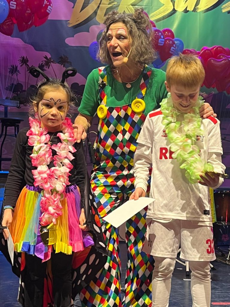 Andrea Ley beim Kinderball